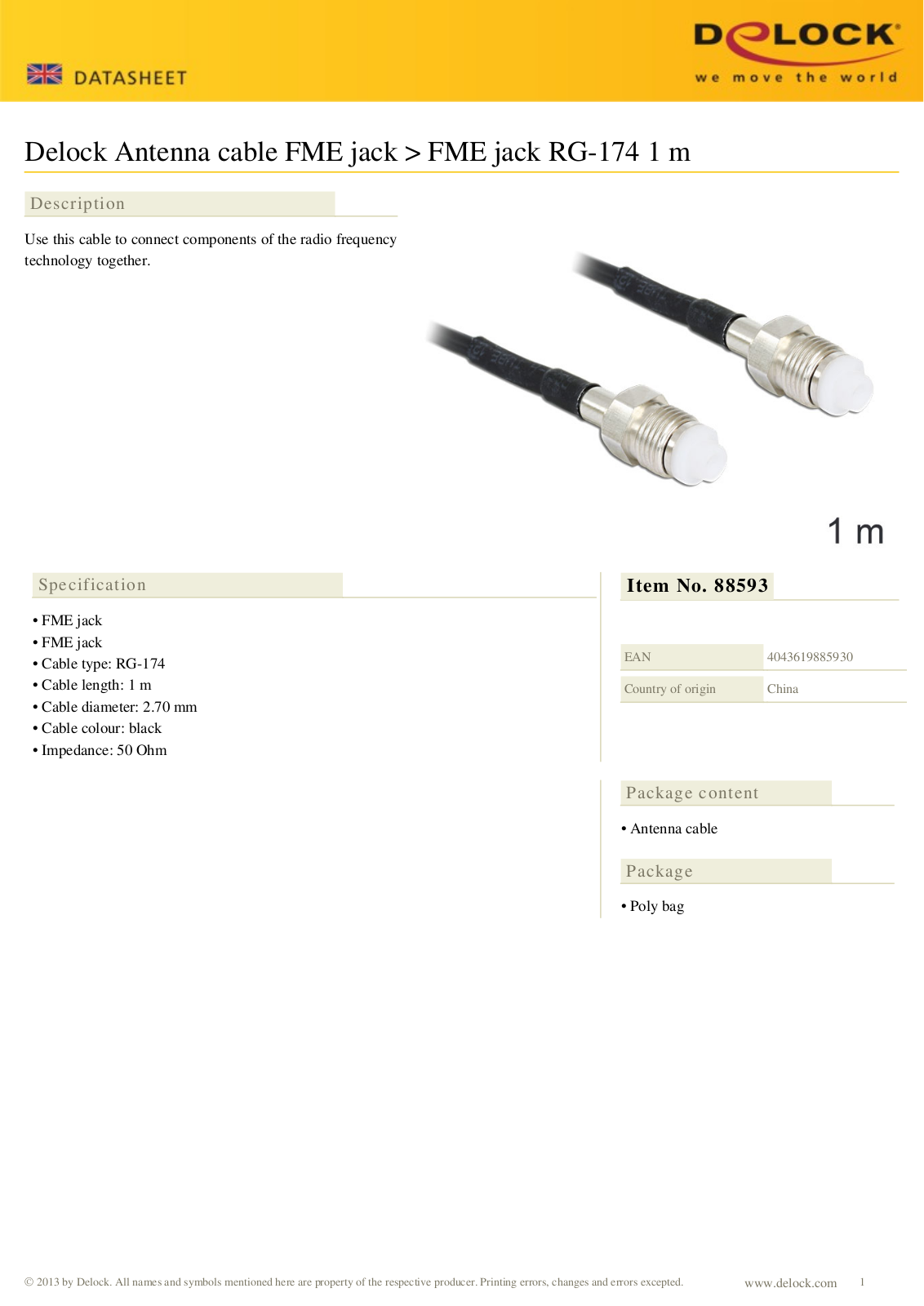 DeLOCK 88593 User Manual