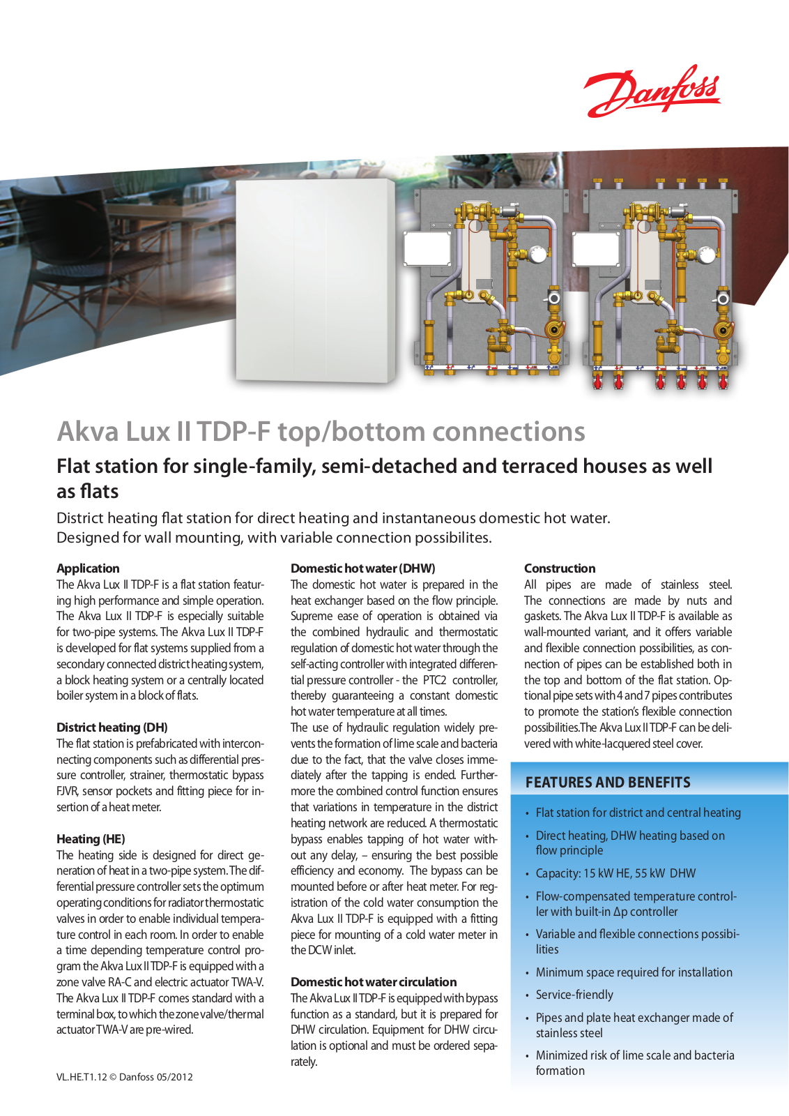 Danfoss Akva Lux II TDP-F Fact sheet