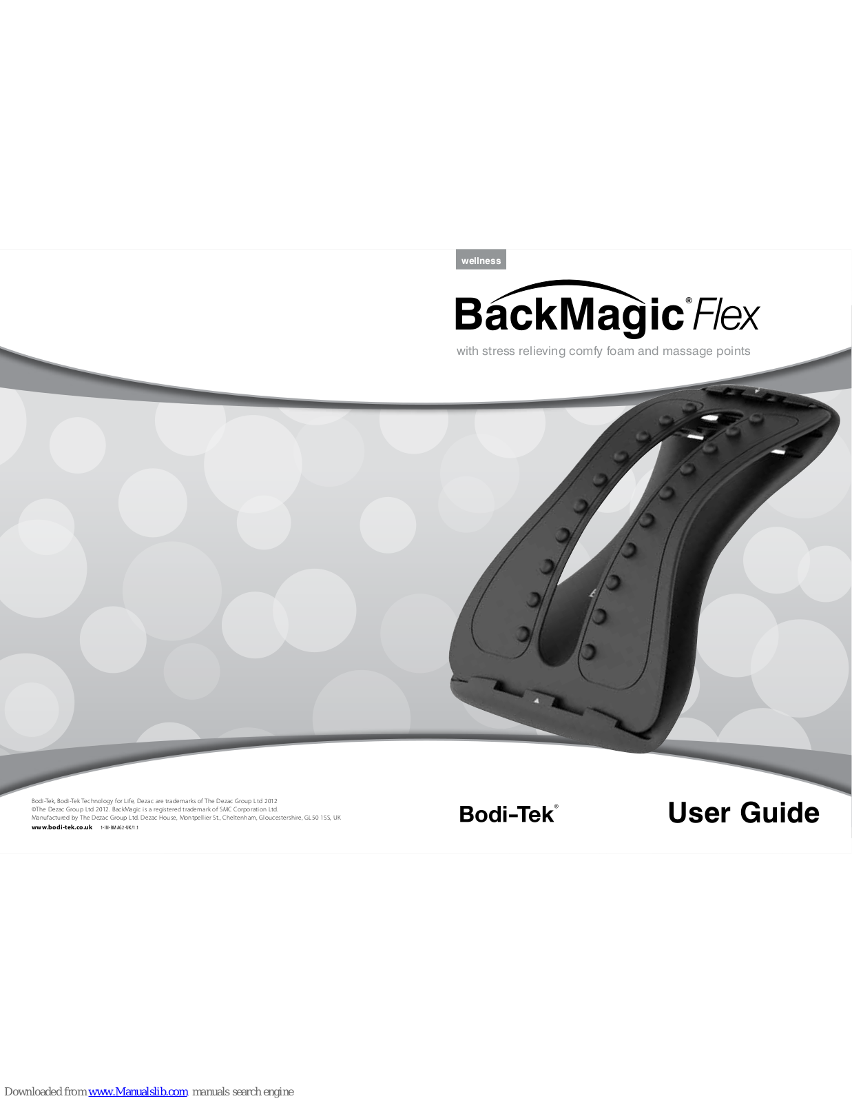 Bodi-Tek BackMagic User Manual - ManualMachine.com