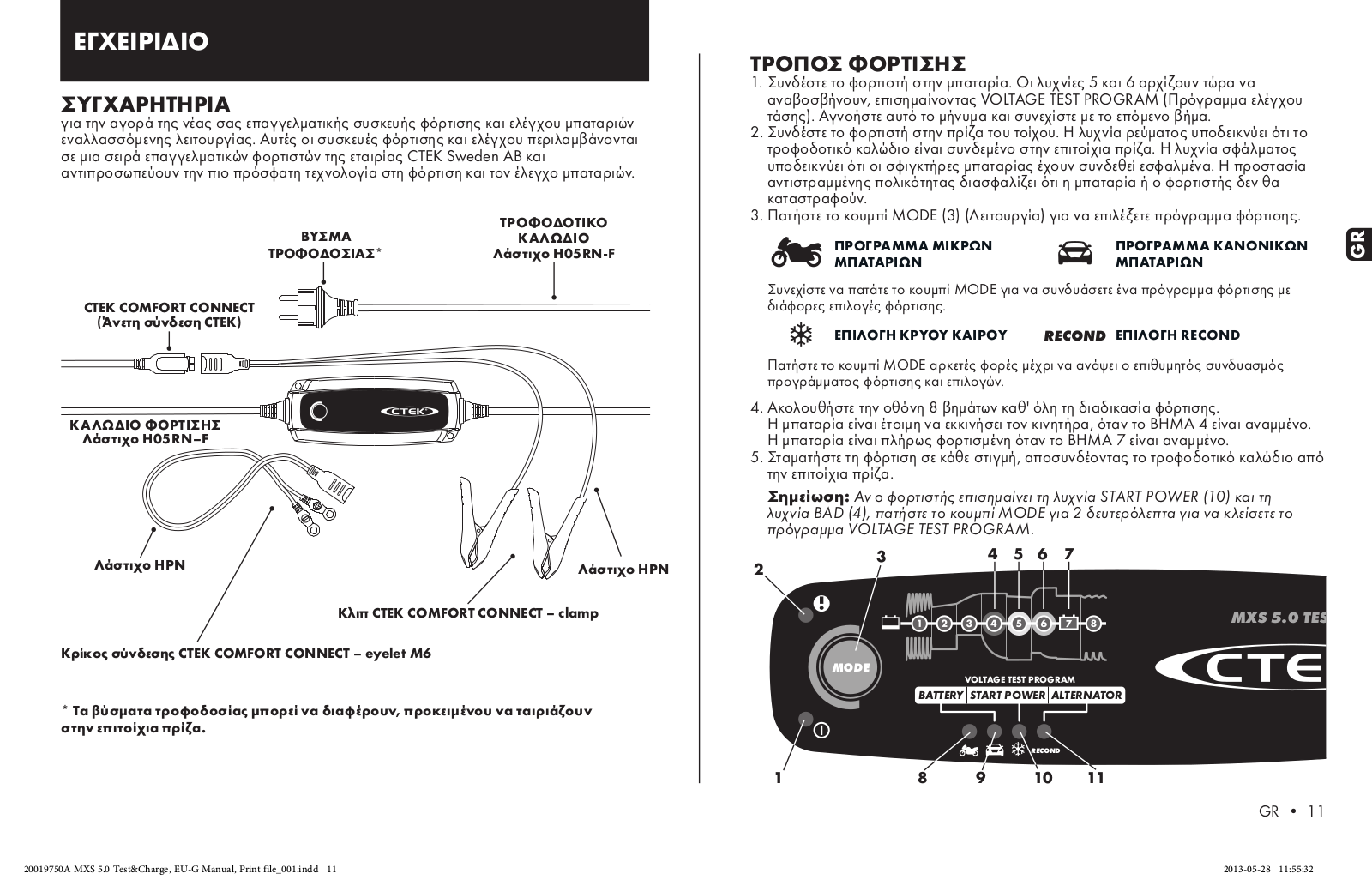 CTEK 1066 User guide