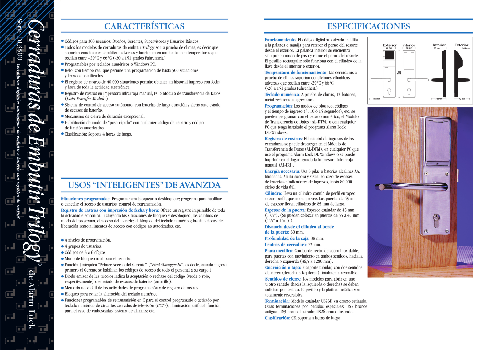 Napco DL3500 User Manual