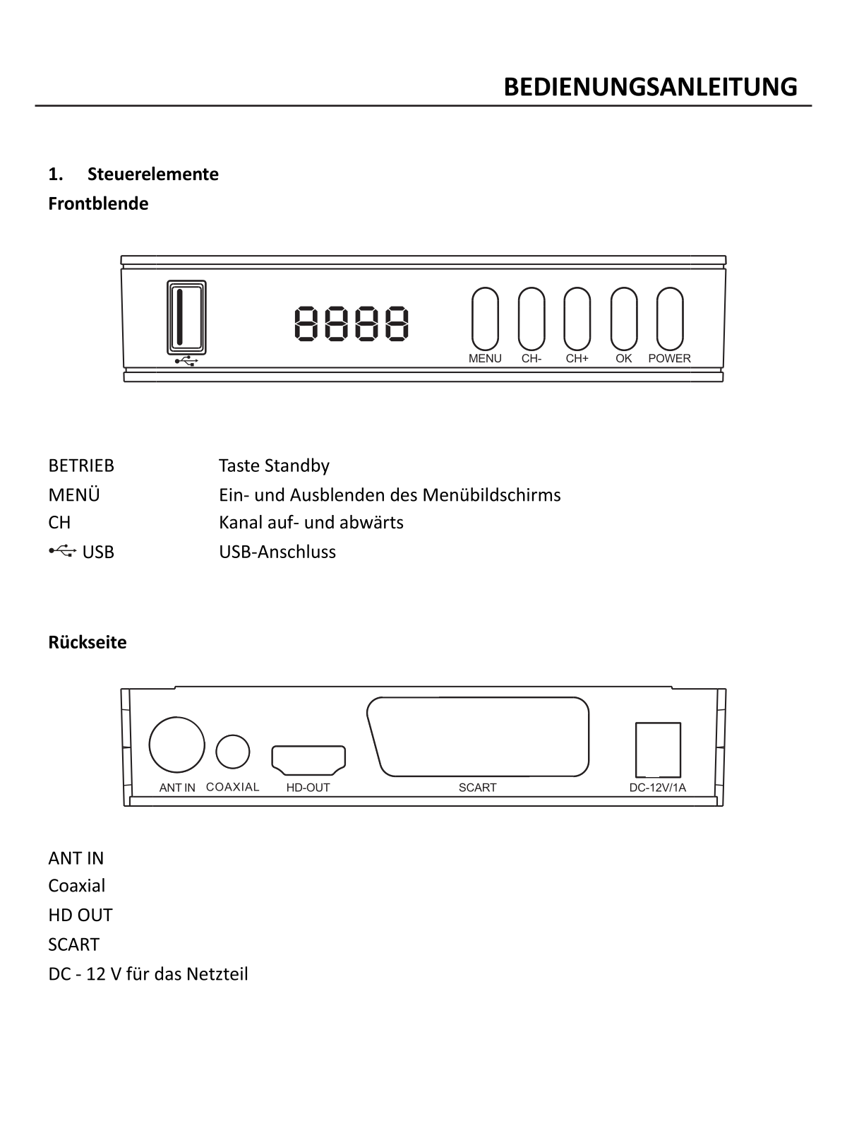 Denver DTB-140 Service Manual