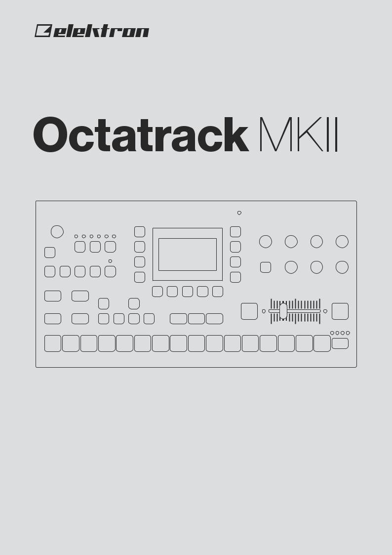 Elektron Octatrack MKII User Manual