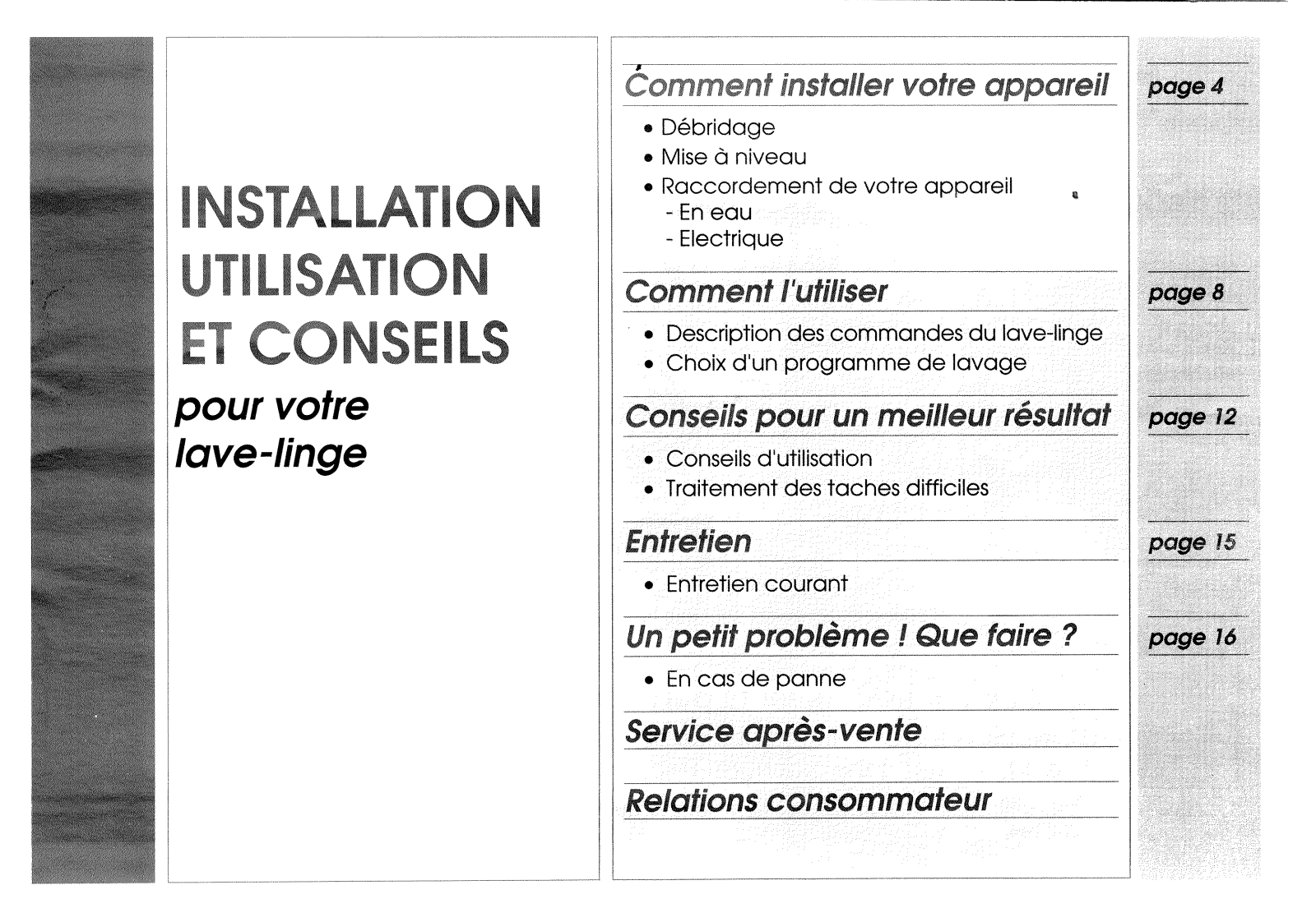 Vedette FCB800 User Manual