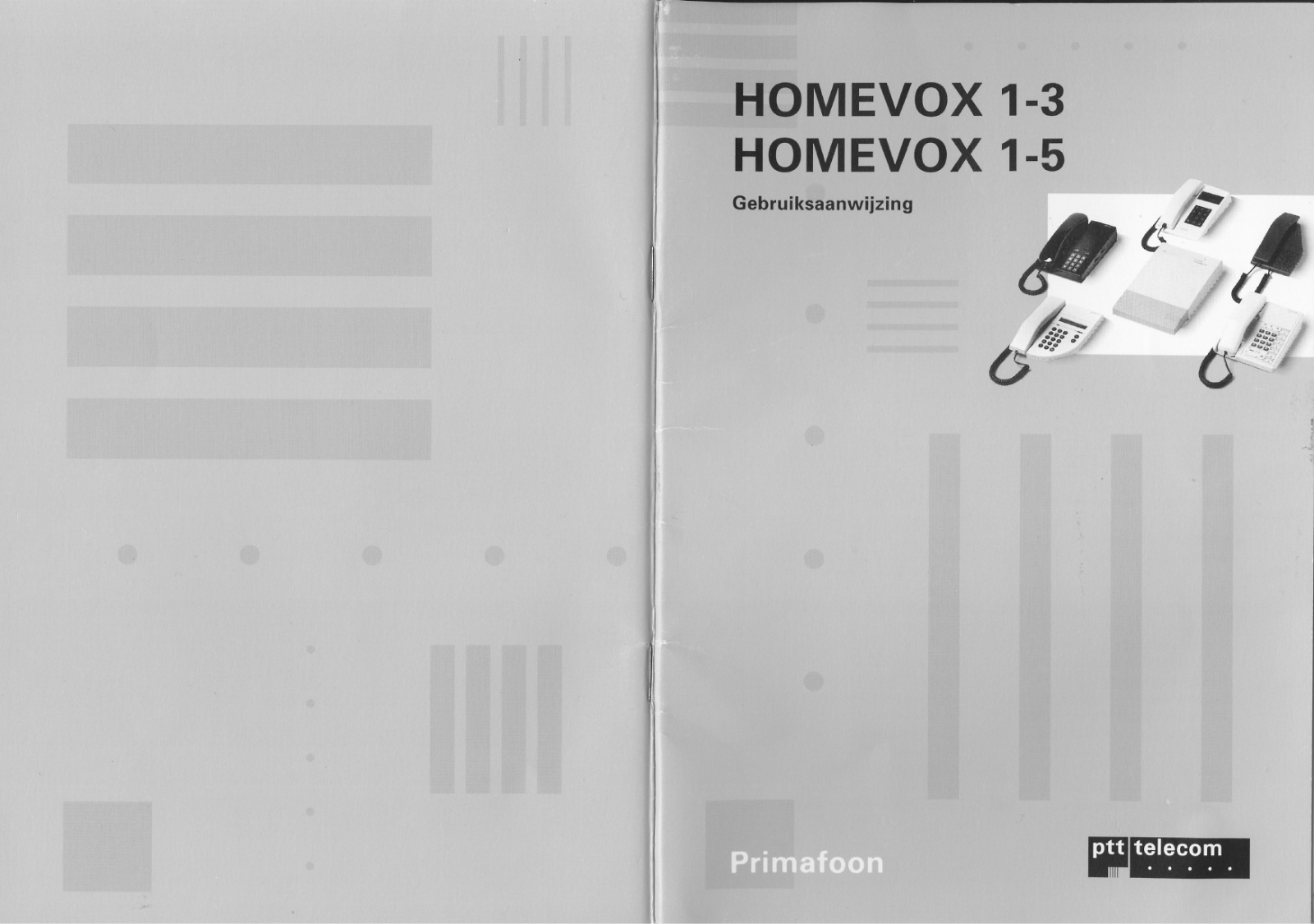 PTT Telecom Homevox 1-3, Homevox 1-5 User Manual - ManualMachine.com