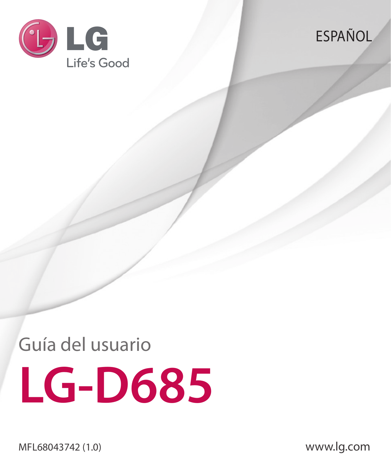 LG LGD685 User manual