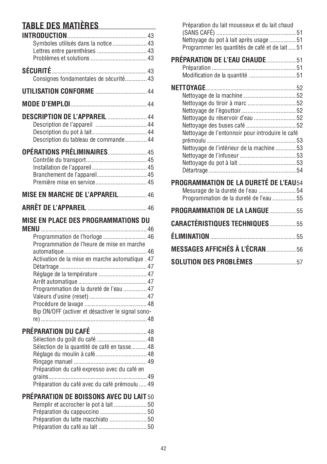 DELONGHI ESAM 6620 User Manual