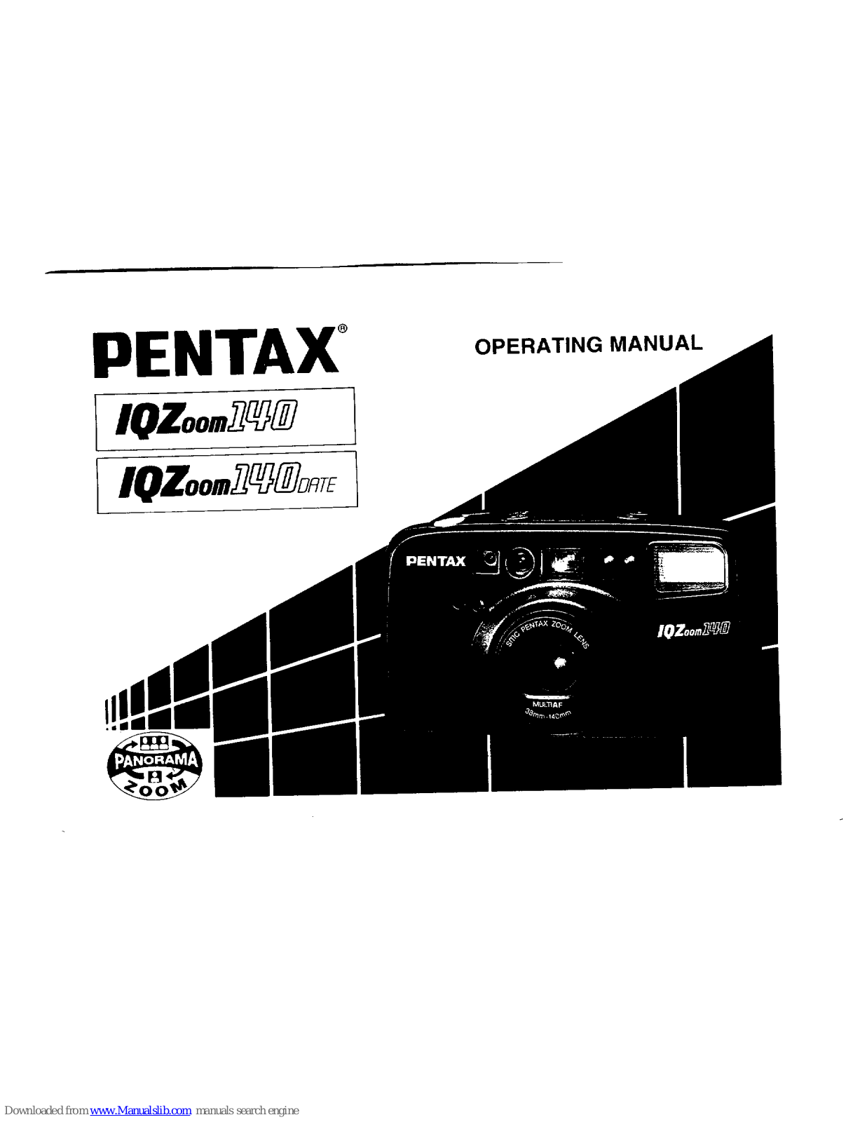 Pentax IQZoom 140 Date User Manual