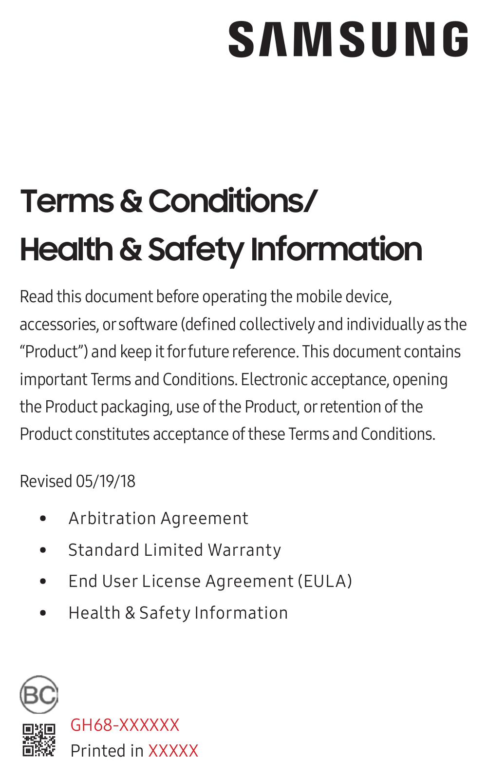 Samsung SMV110A User Manual