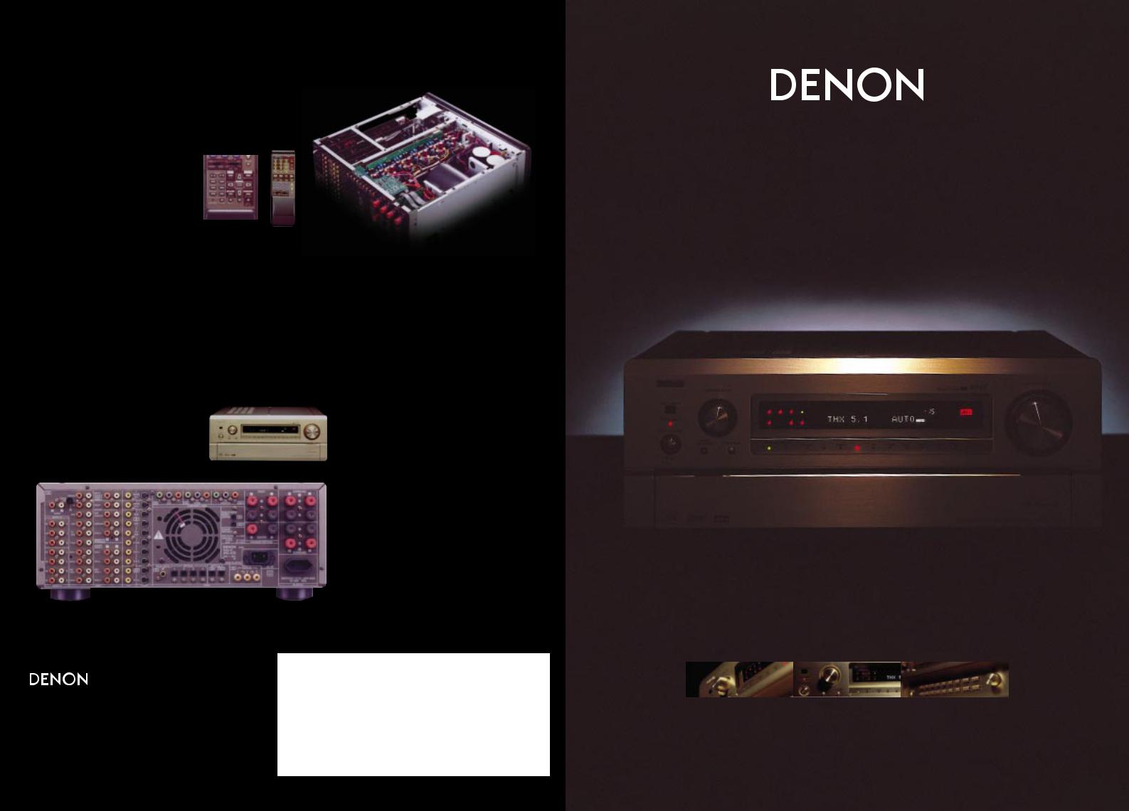 Denon AVC - A 1 D User Manual