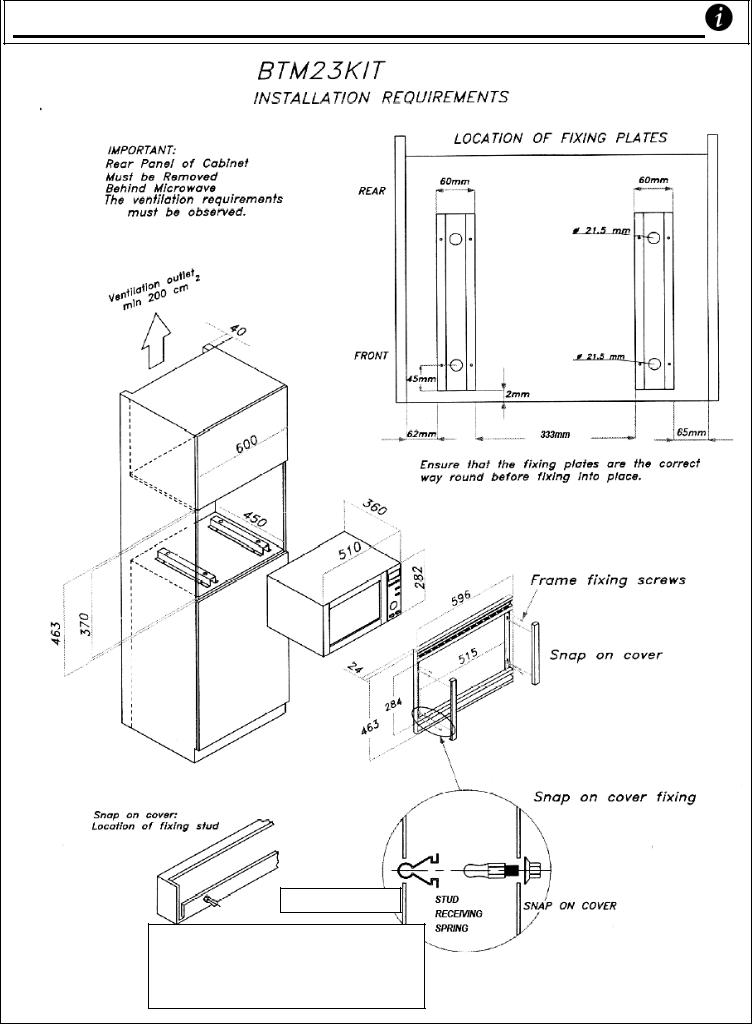 Baumatic BTM23.1SS User Manual