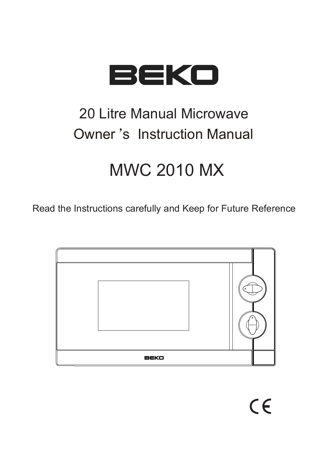 Beko MWC 2010 MX User Manual