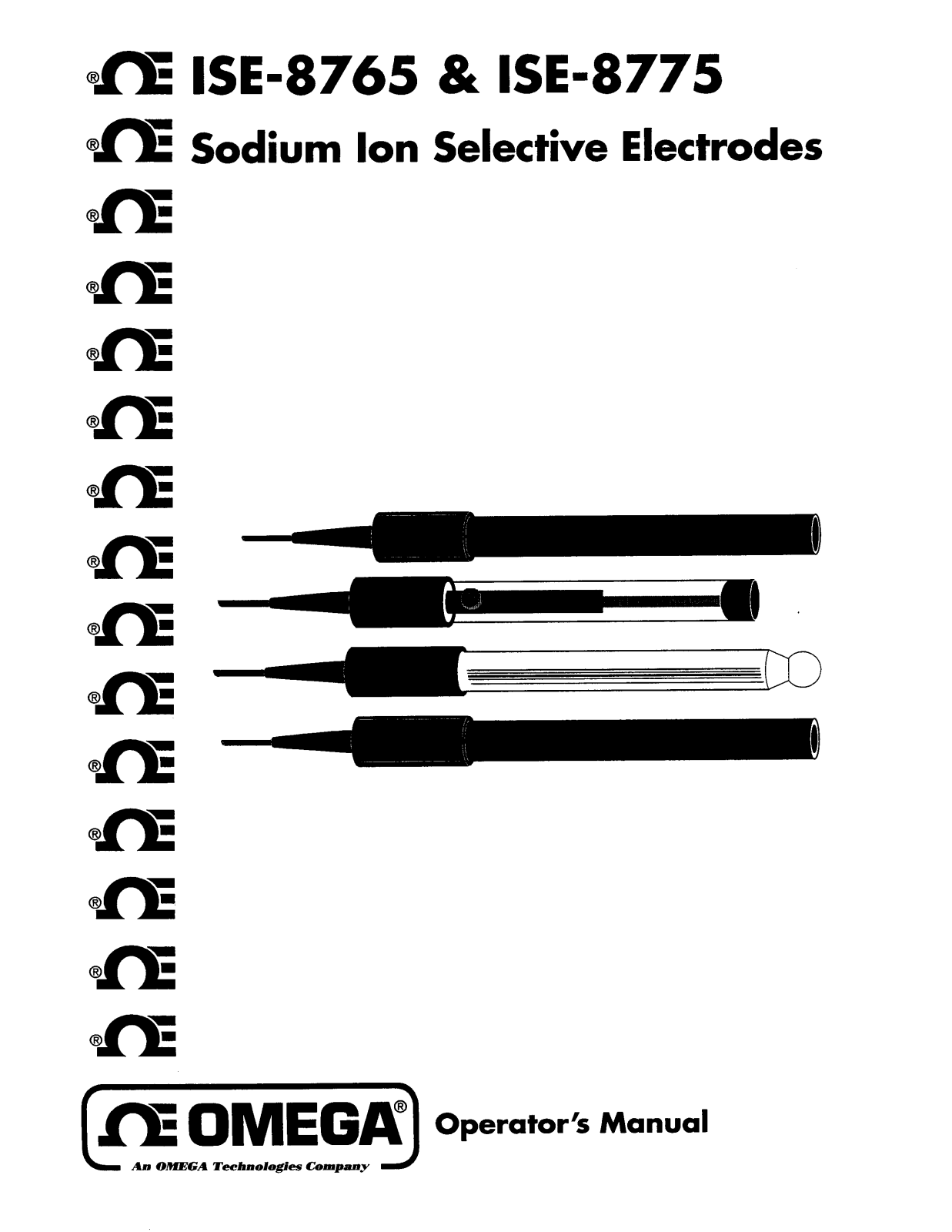 Omega Products ISE-8765 Installation  Manual