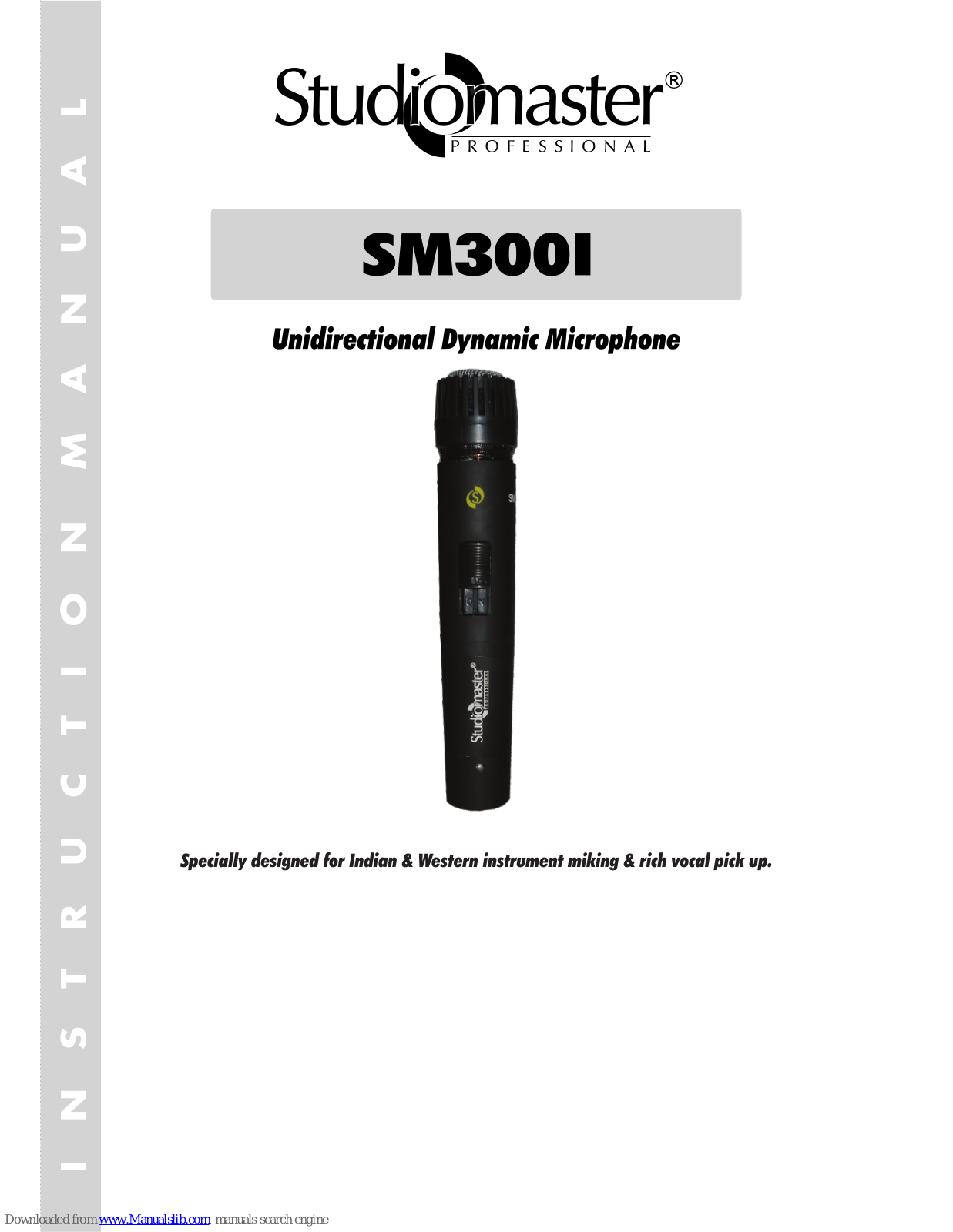 Studiomaster SM3001 User Manual - ManualMachine.com