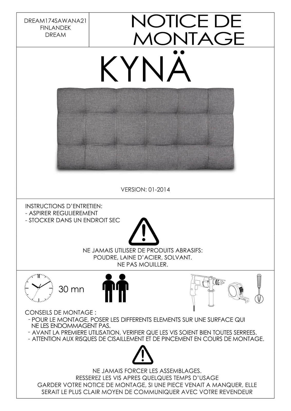 Finlandek KYNA User Manual