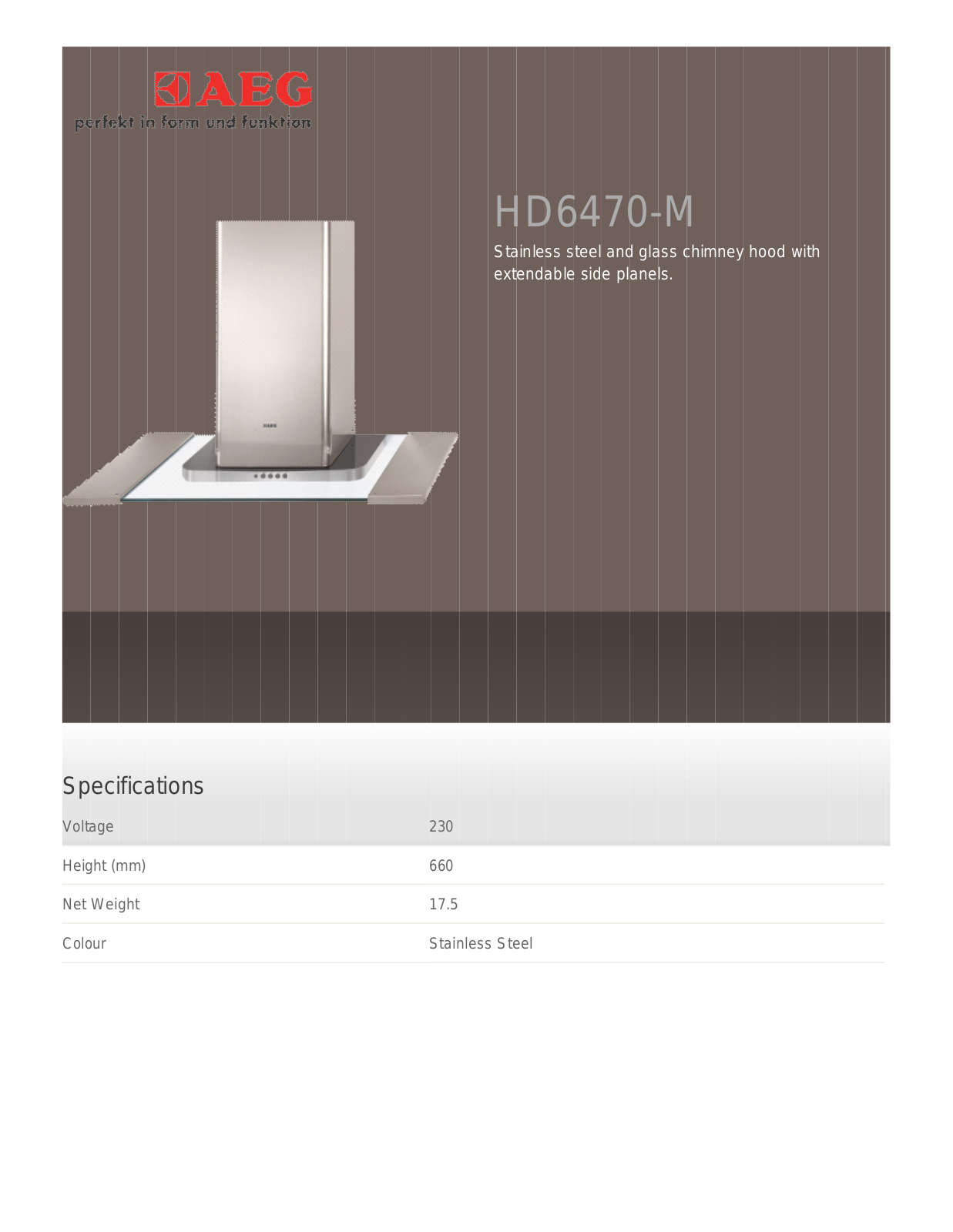 AEG HD8510-M User Manual
