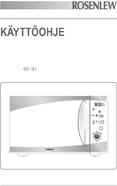 Rosenlew RM1760W User Manual