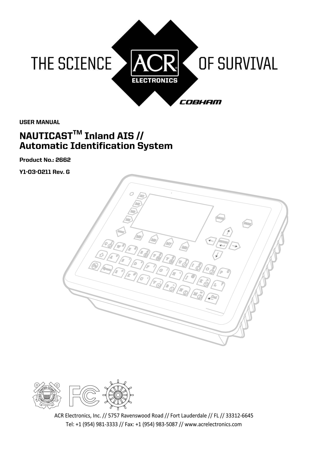 ACR Electronics NAUTICAST AIS INLAND User Manual