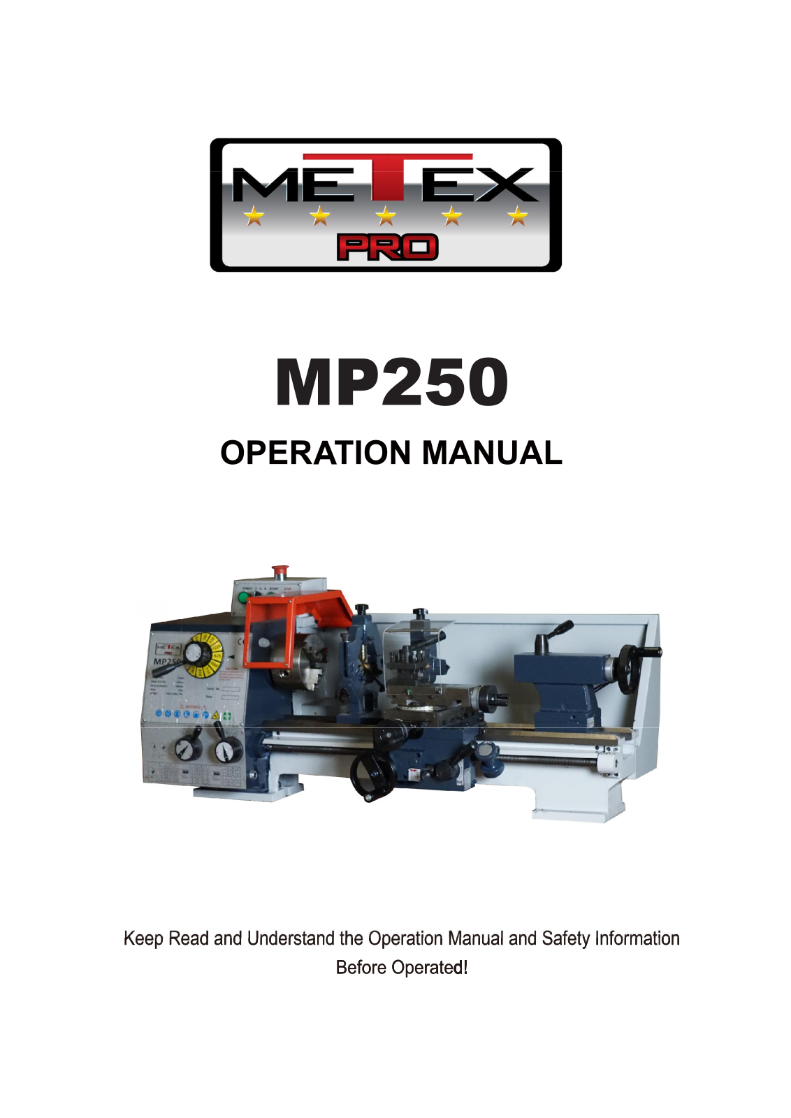 Metex PRO MP250 User Manual