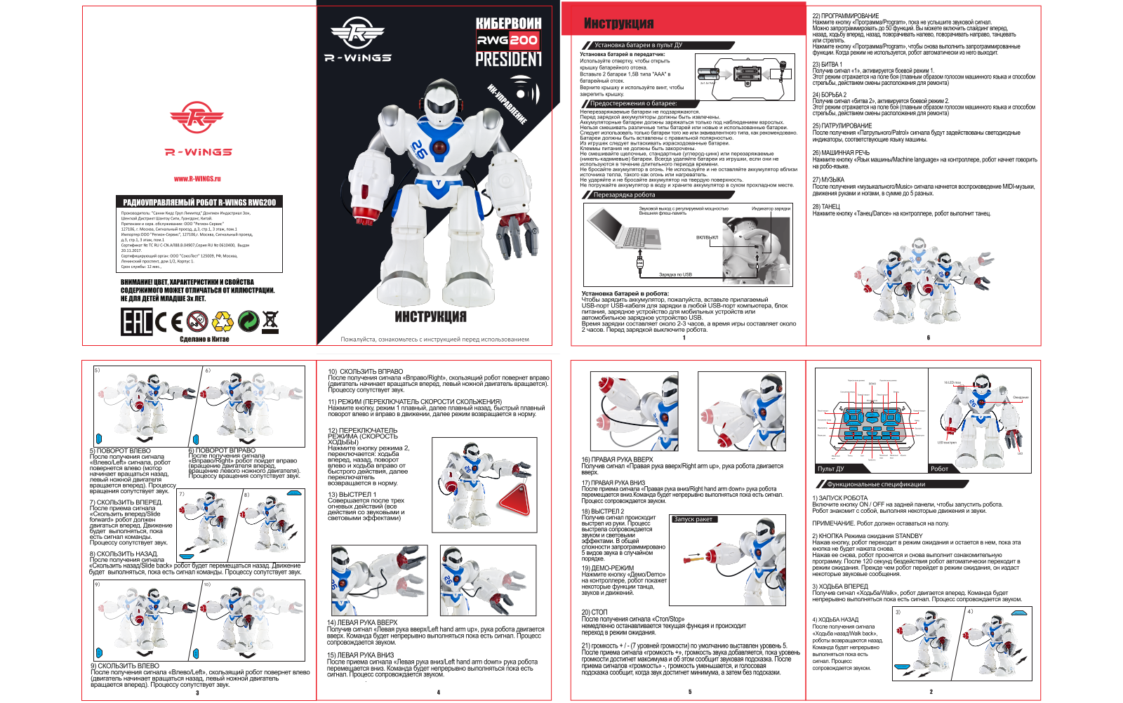 R-wings RWG200 User Manual