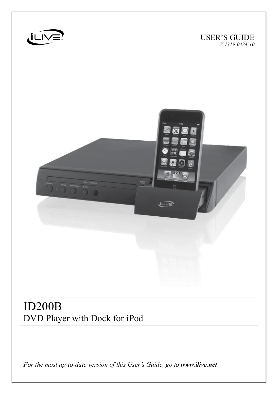 iLive ID200B User Manual