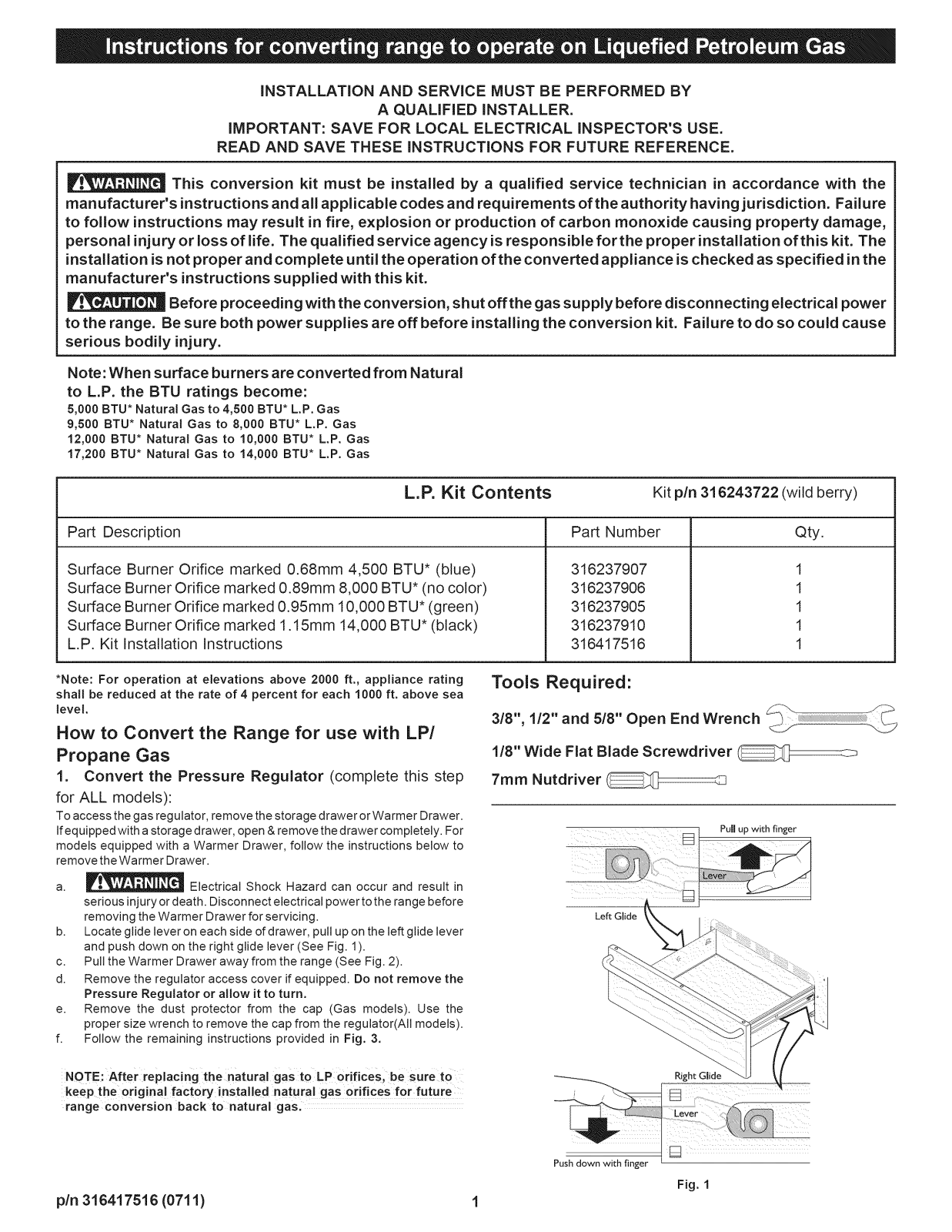 Kenmore Elite 79079439800, 79079433802, 79079433800, 79079432801, 79079432800 Installation Guide - ManualMachine.com
