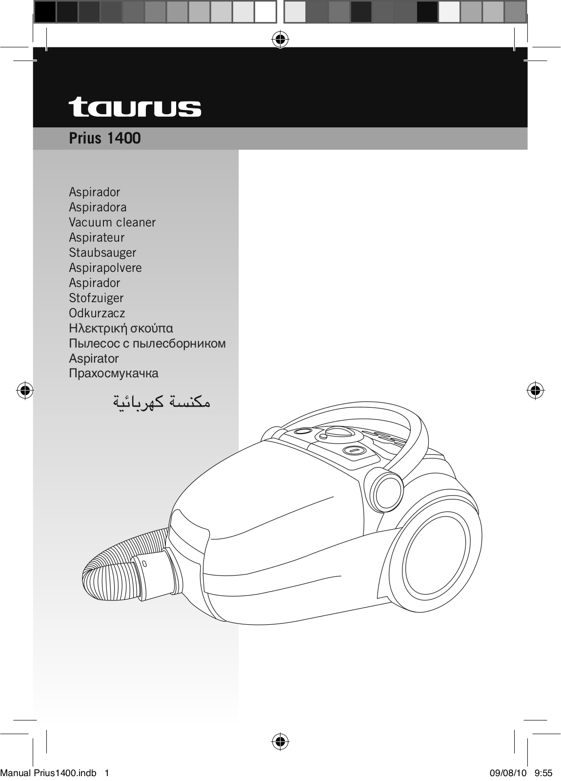 Taurus Prius 1400 User Manual