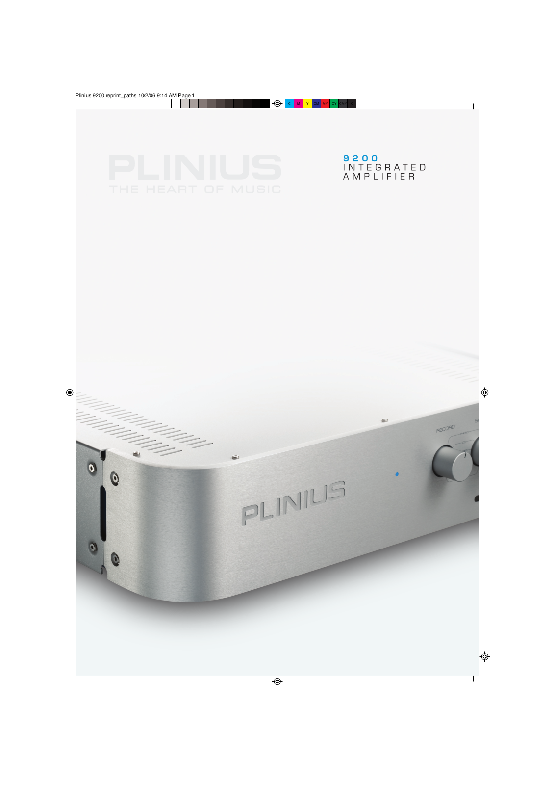 Plinius 9200 Brochure