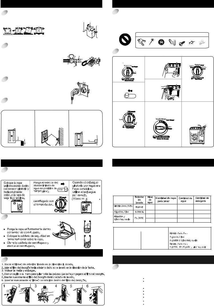 LG WP-1560R Owner's Manual