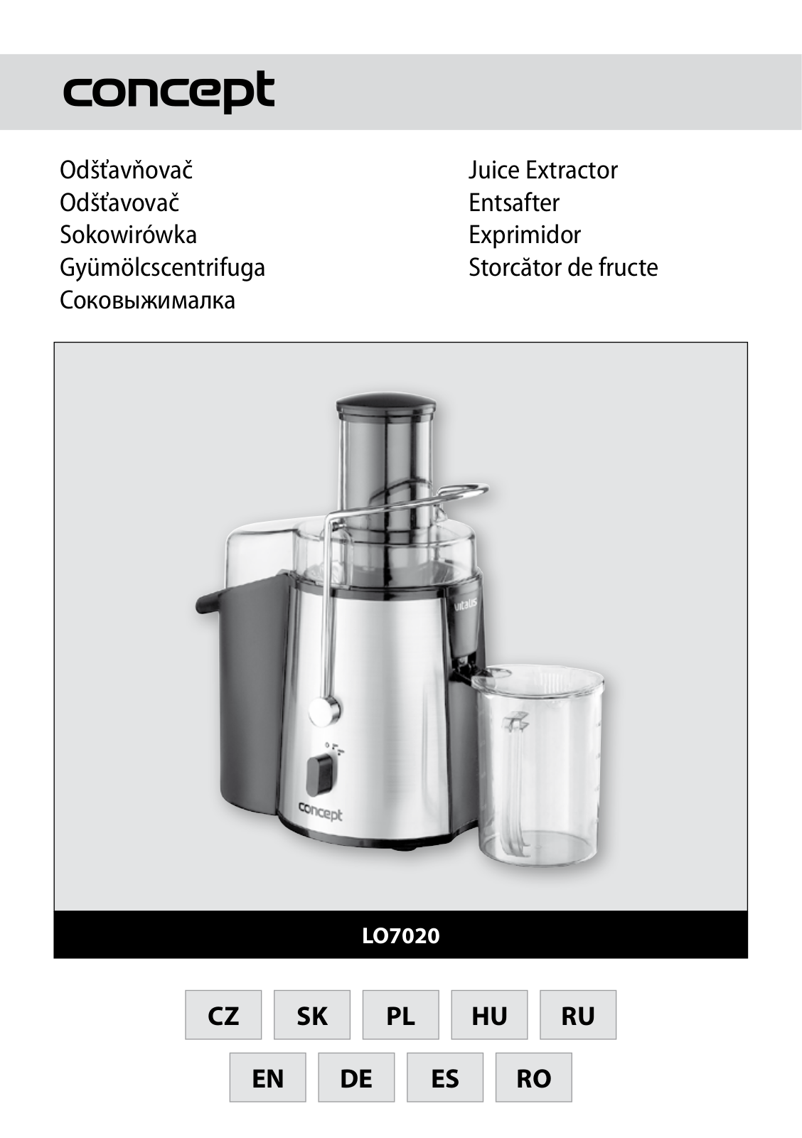 Concept LO-7020 User Manual