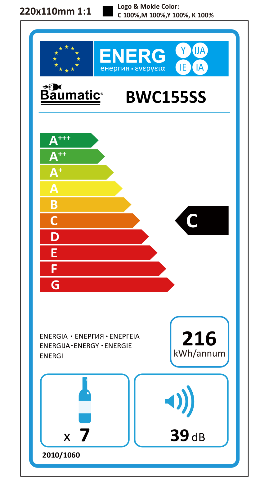 Baumatic BWC155SS User Manual