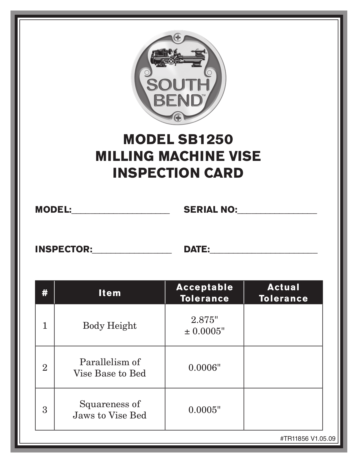 South Bend SB1250 User guide - ManualMachine.com