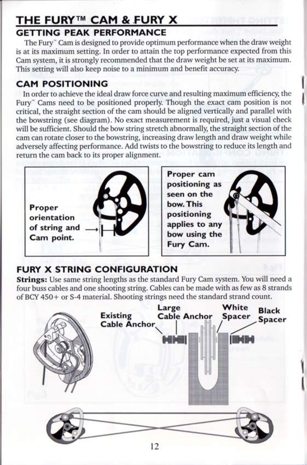 Martin archery FURY CAM, Fury x Module Settings - ManualMachine.com