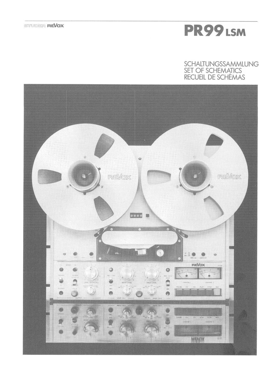 Revox PR-99-LSM-2 Schematic