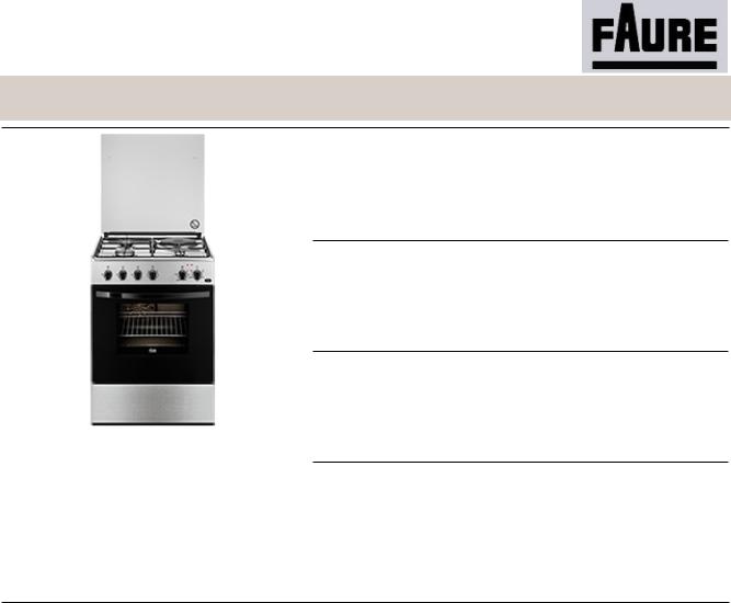 Faure FCM6509CXA product sheet