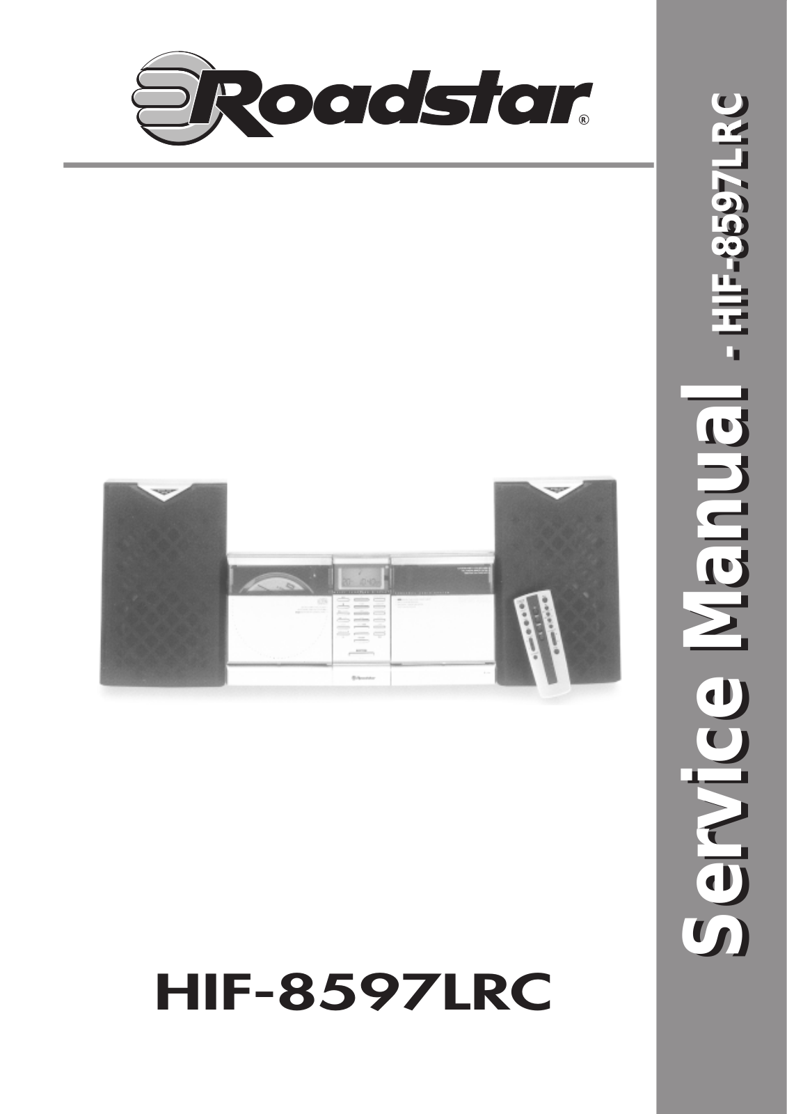 Roadstar HIF 8597LRC Service Manual