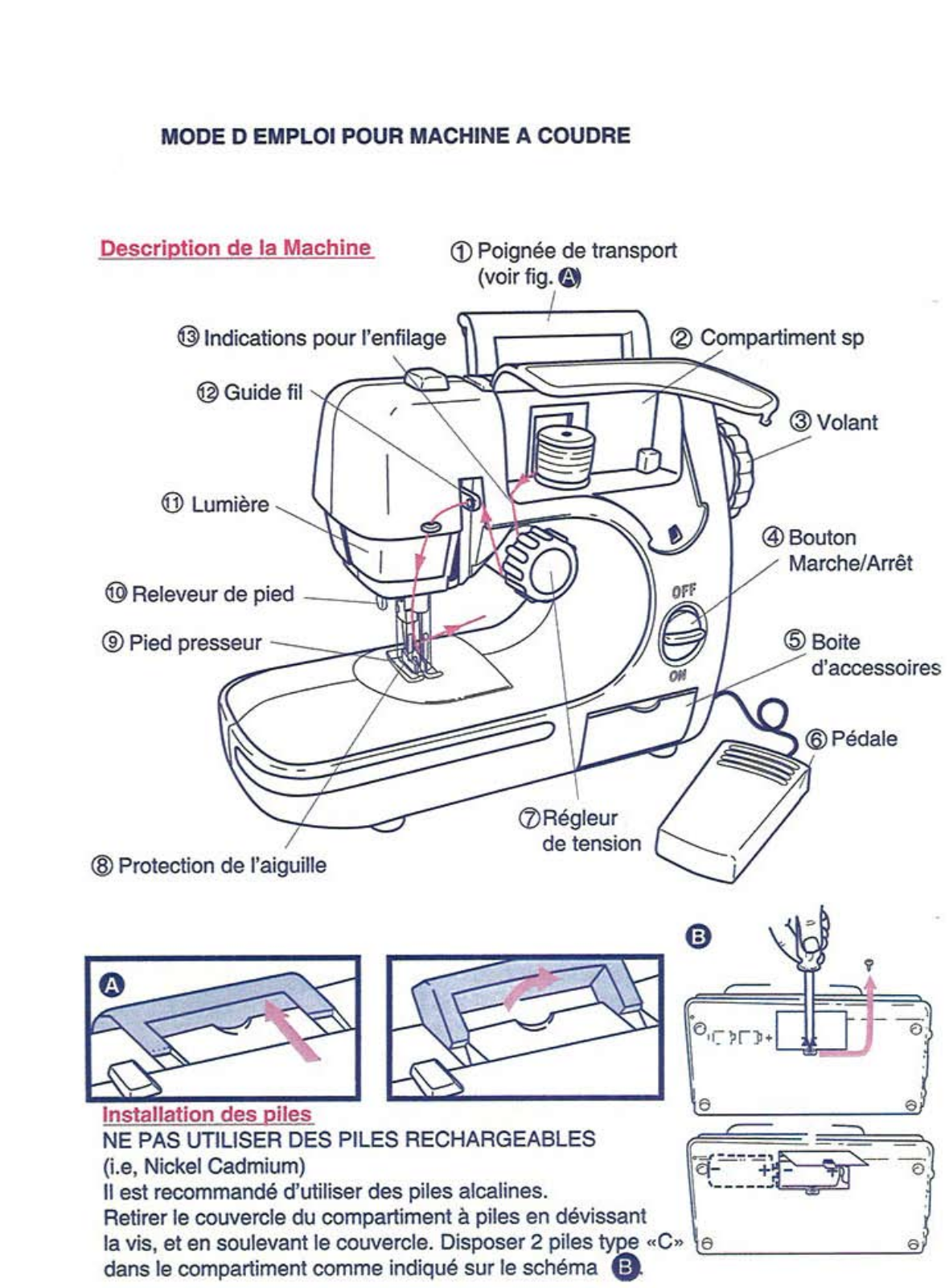 SINGER 2259 Decorative User Manual