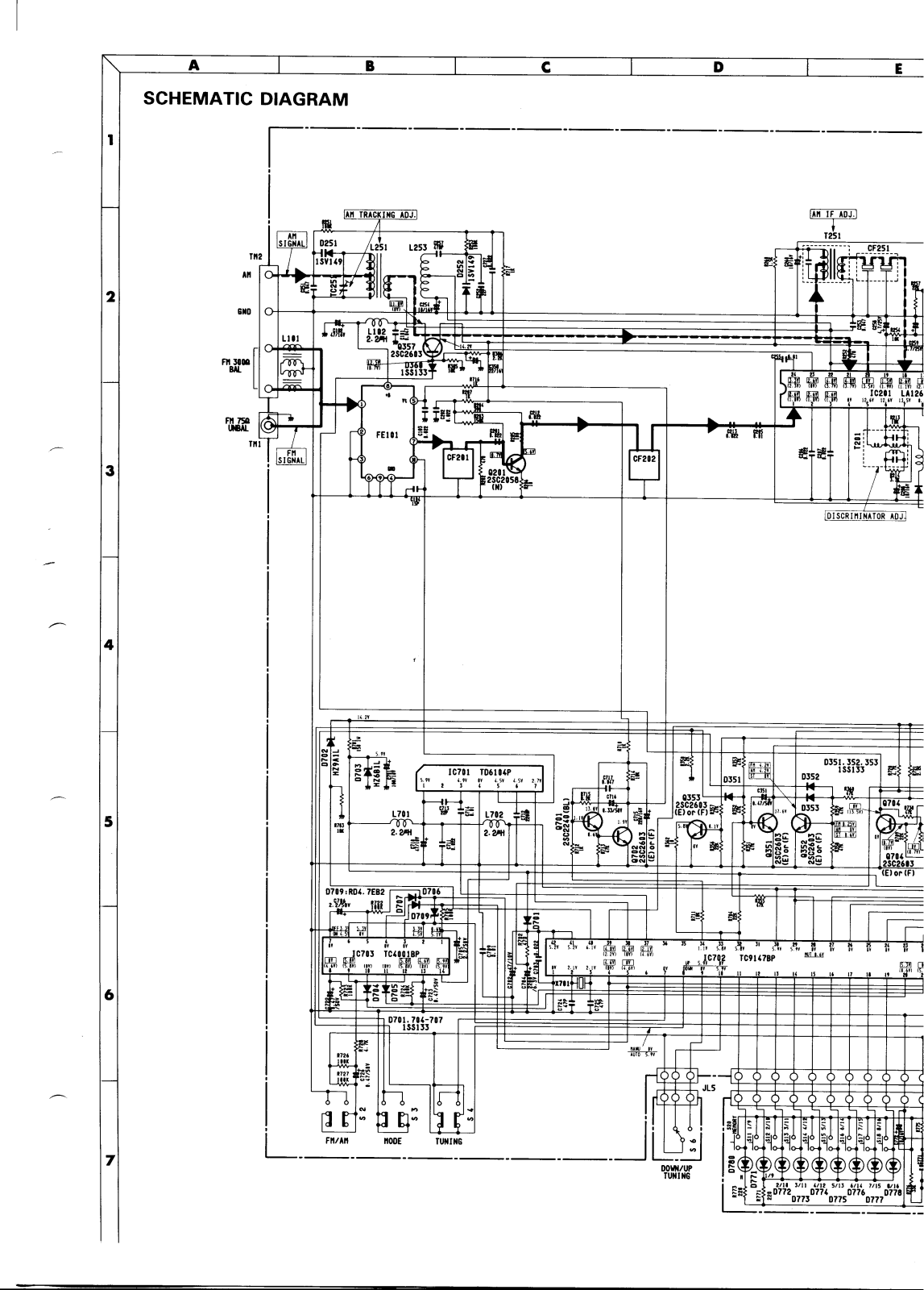 Harman Kardon TU-911 Schematic