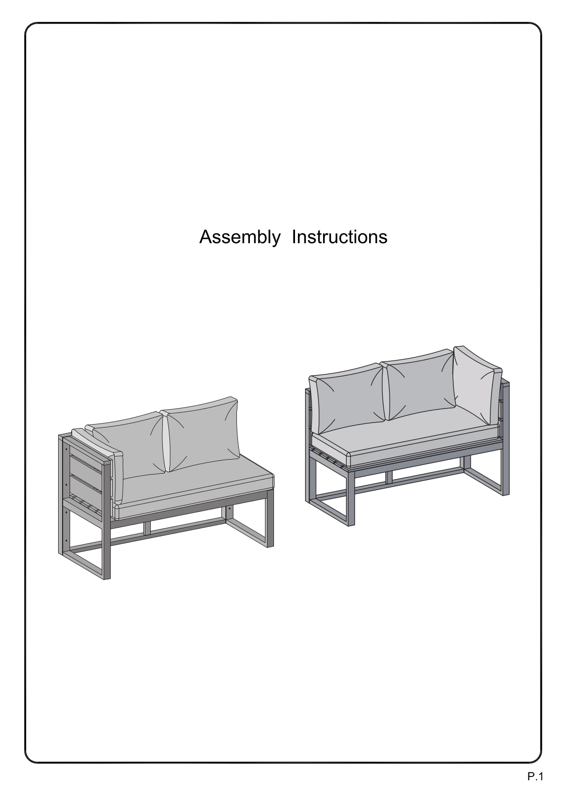 Brayden Studio W006111817 Assembly Instructions - ManualMachine.com