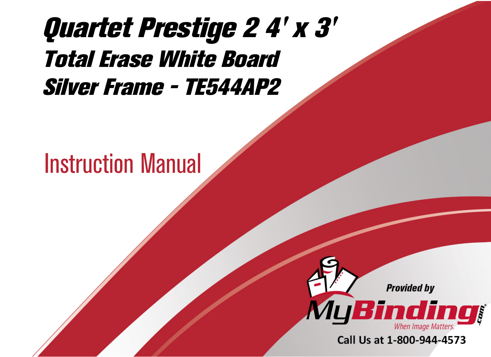Quartet TE544AP2 Instruction Manual