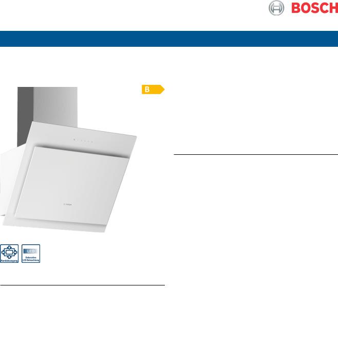 Bosch DWK67CM20 User Manual