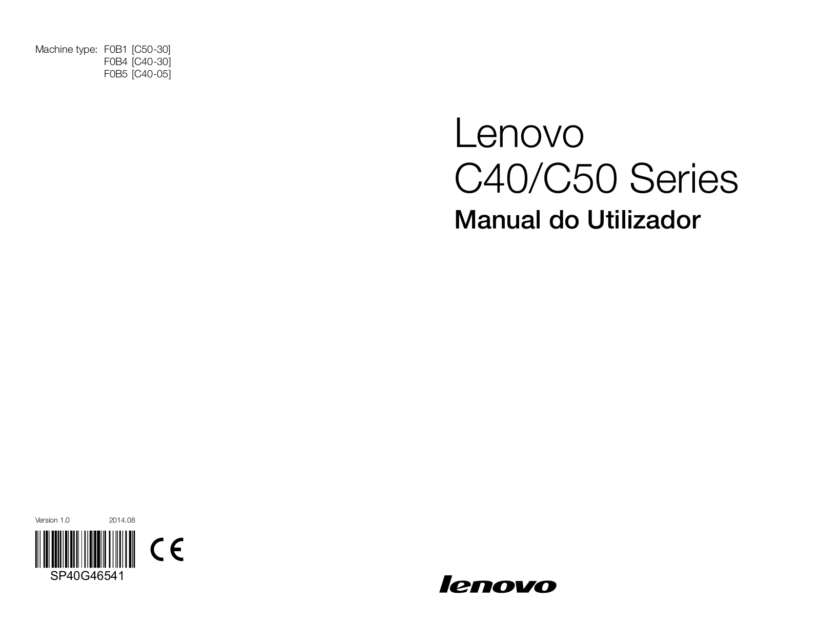 Lenovo C50-30, C40-30, C40-05 User Guide