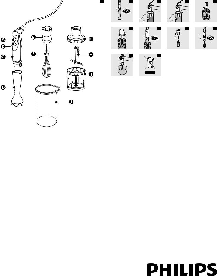 Philips HR1363, HR 1364/00 User Manual