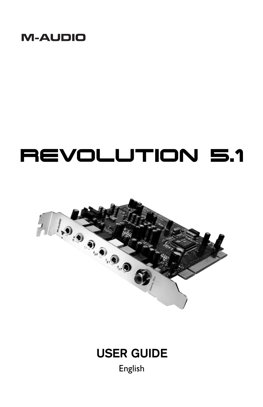 M-AUDIO REVOLUTION 5.1 User Manual