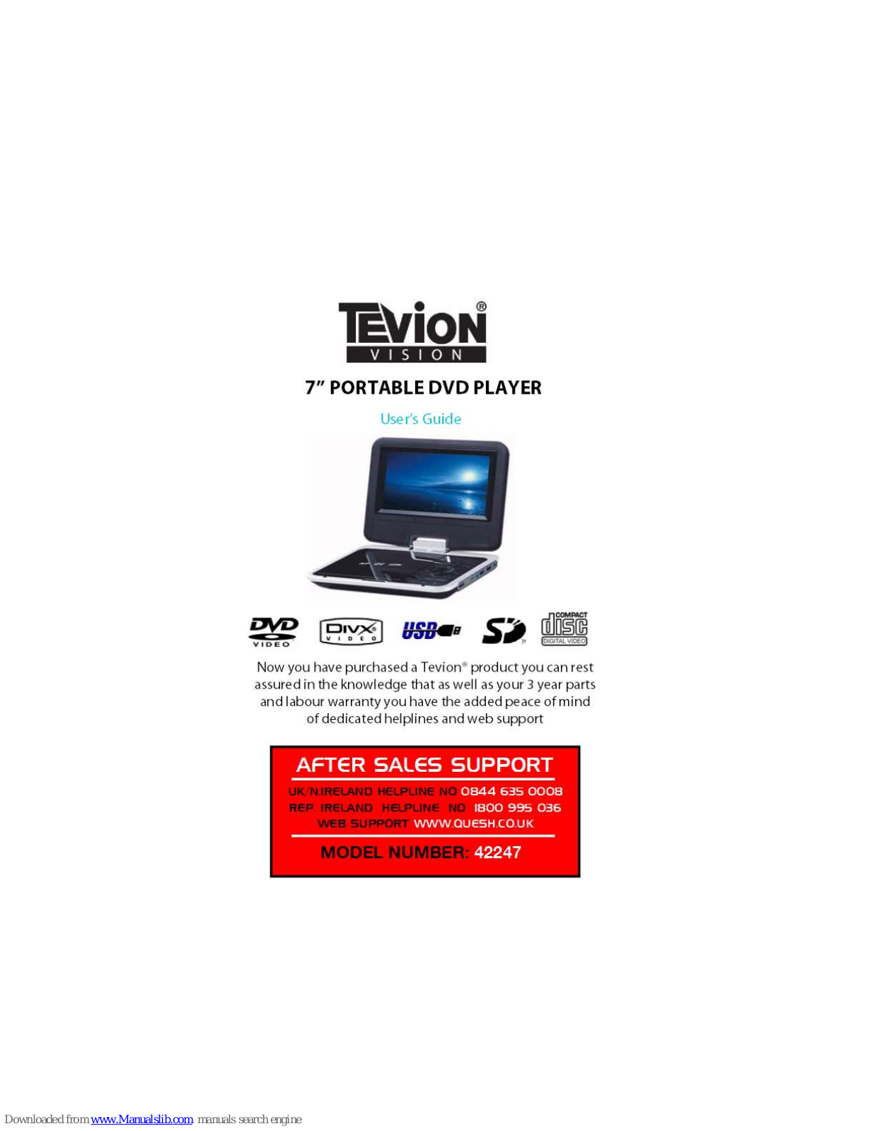 Tevion 42247 User Manual