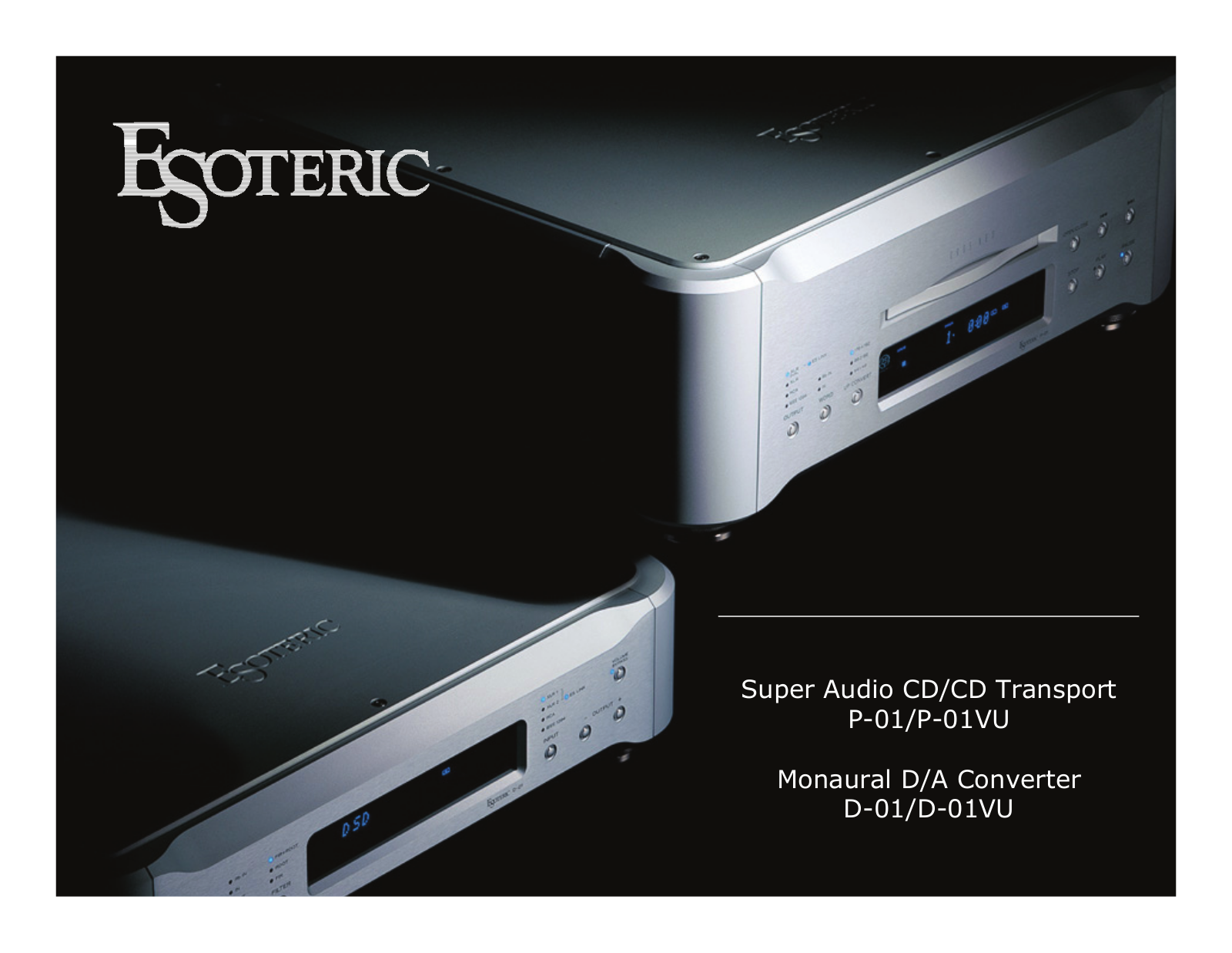 Esoteric P-01-VU Brochure