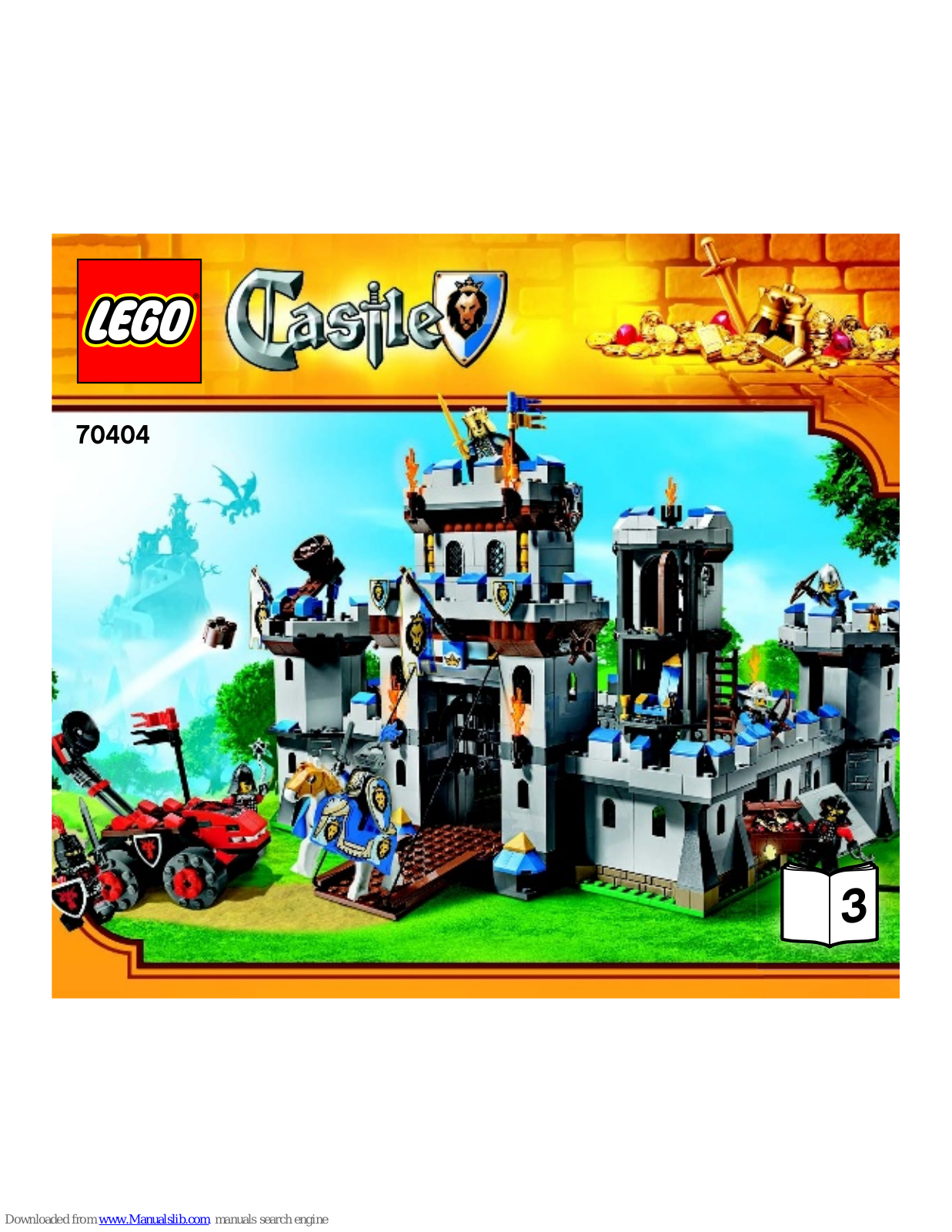 LEGO Castle 70404, 10663 Instructions For Use Manual