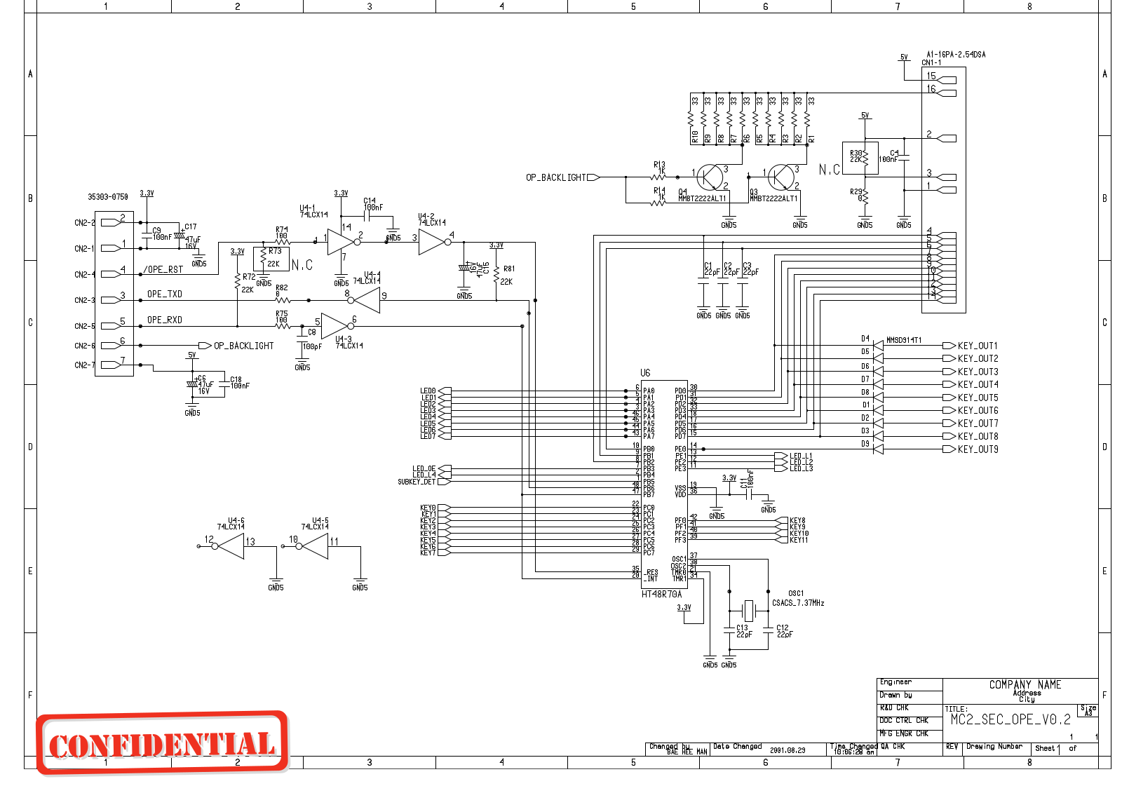 Samsung SCX 6220 Circuit Diagram