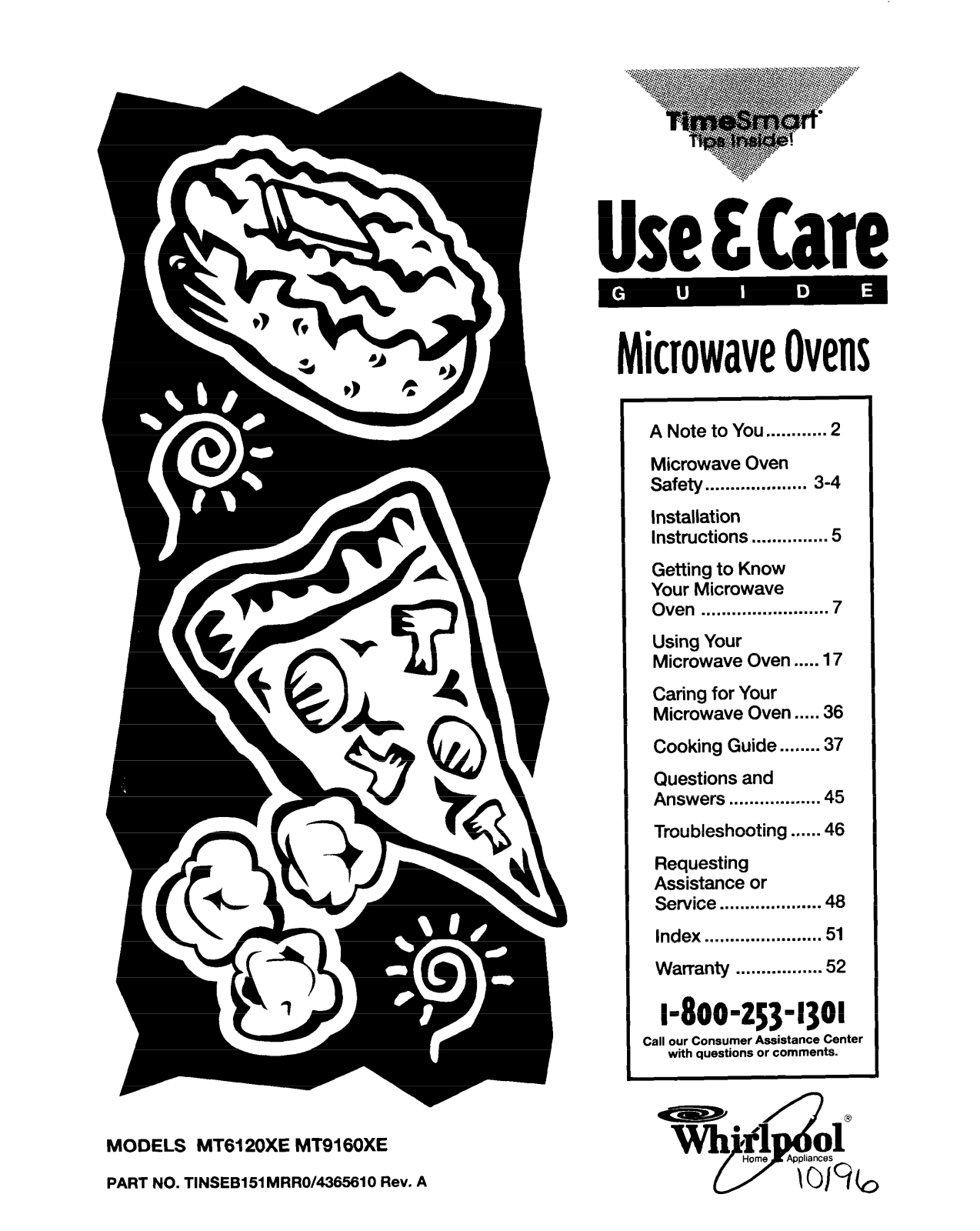 Whirlpool MT6120XE, MT9160XE User Manual - ManualMachine.com