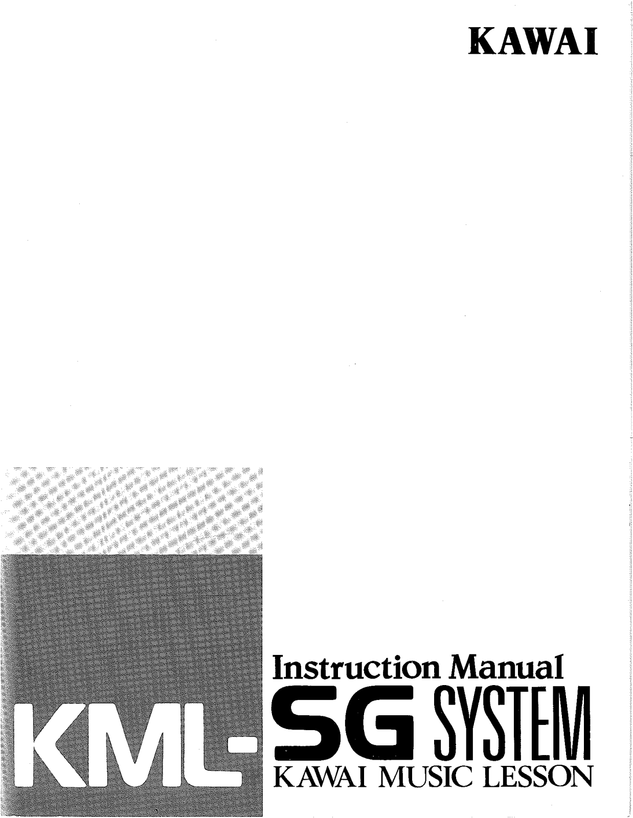 KAWAI KML-SG User Guide